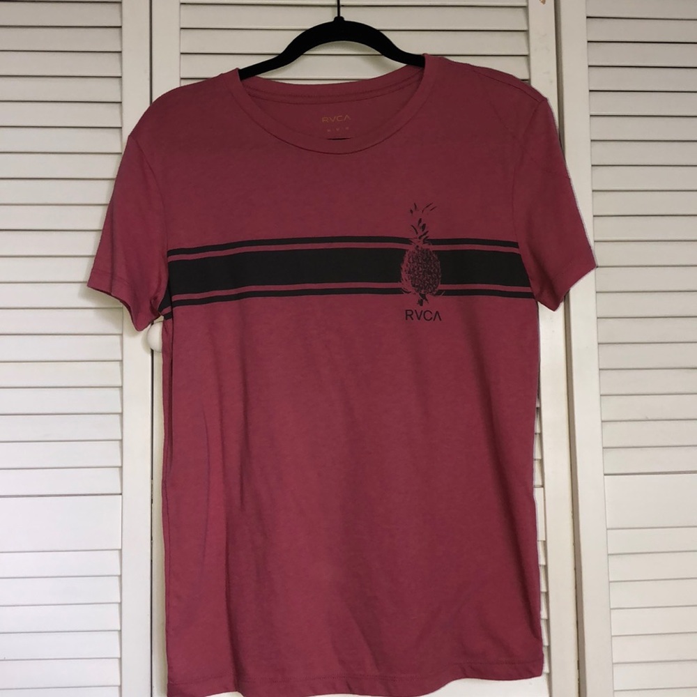 Casual Pink RVCA T-Shirt